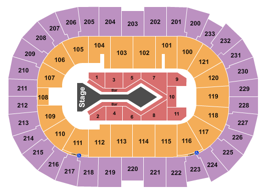 Bon Secours Wellness Arena Blake Shelton Seating Chart